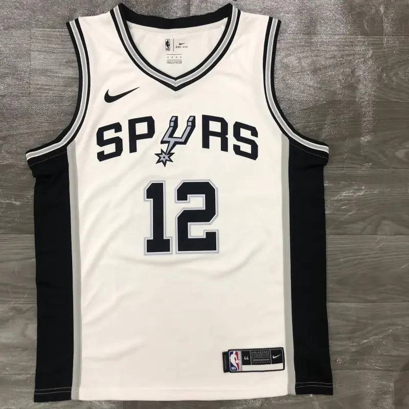 SAN ANTONIO SPURS WHITE #12