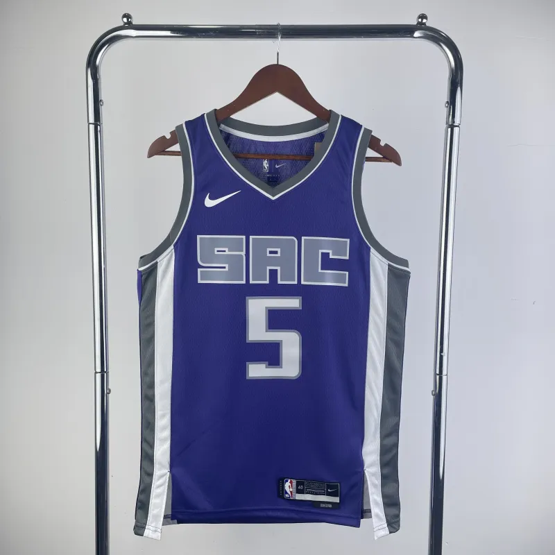 23 SEASON SACRAMENTO KINGS Away PURPLE #5 FOX