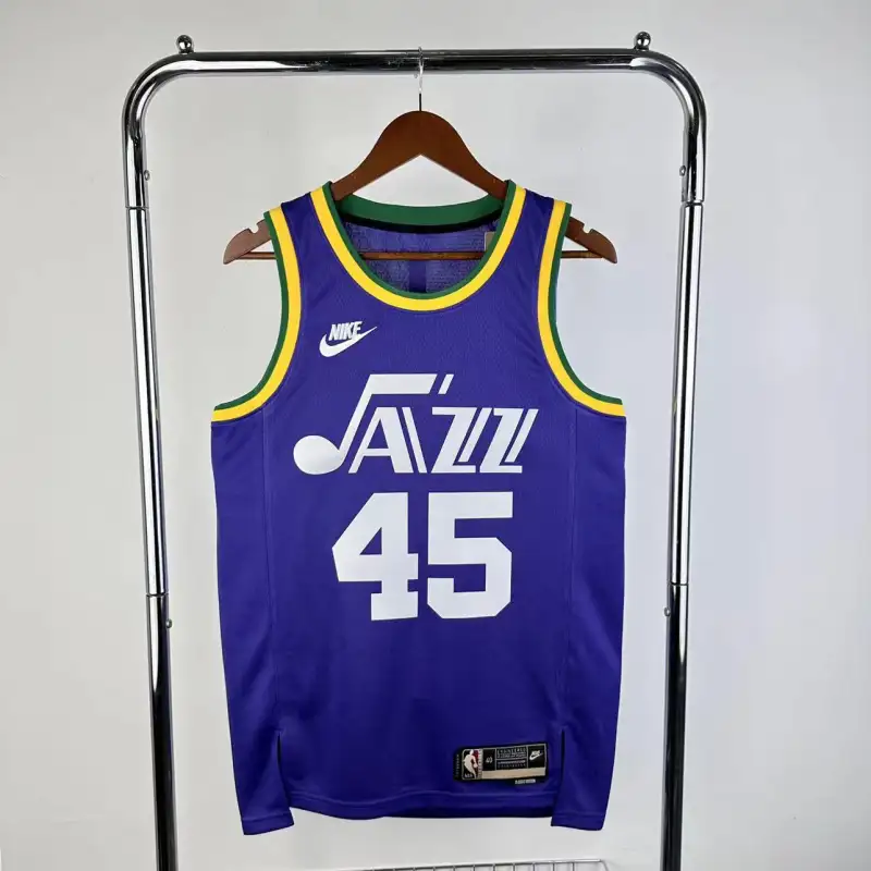 24 Season UTAH JAZZ Jersey No No.45 Mitchell