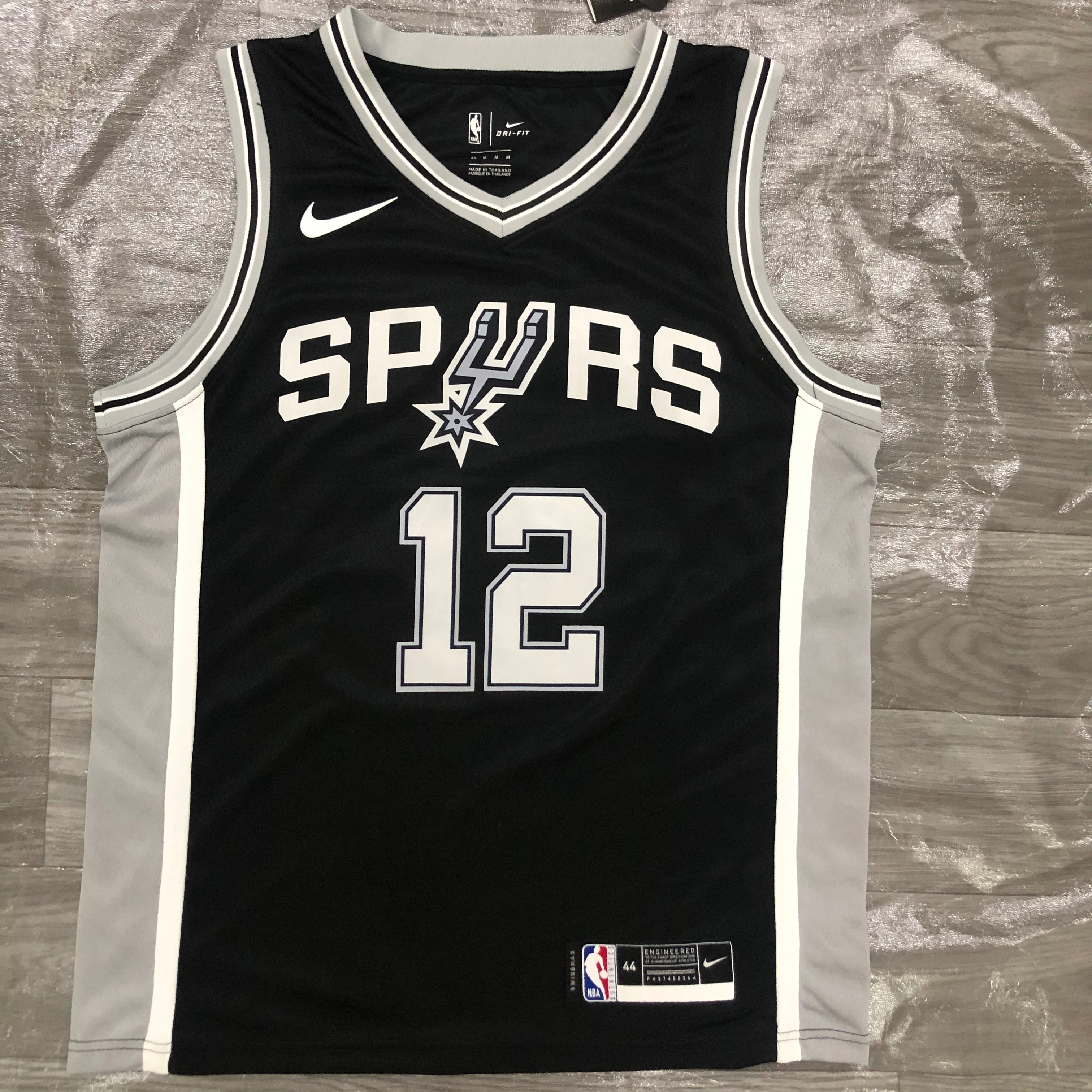 SAN ANTONIO SPURS BLACK #12