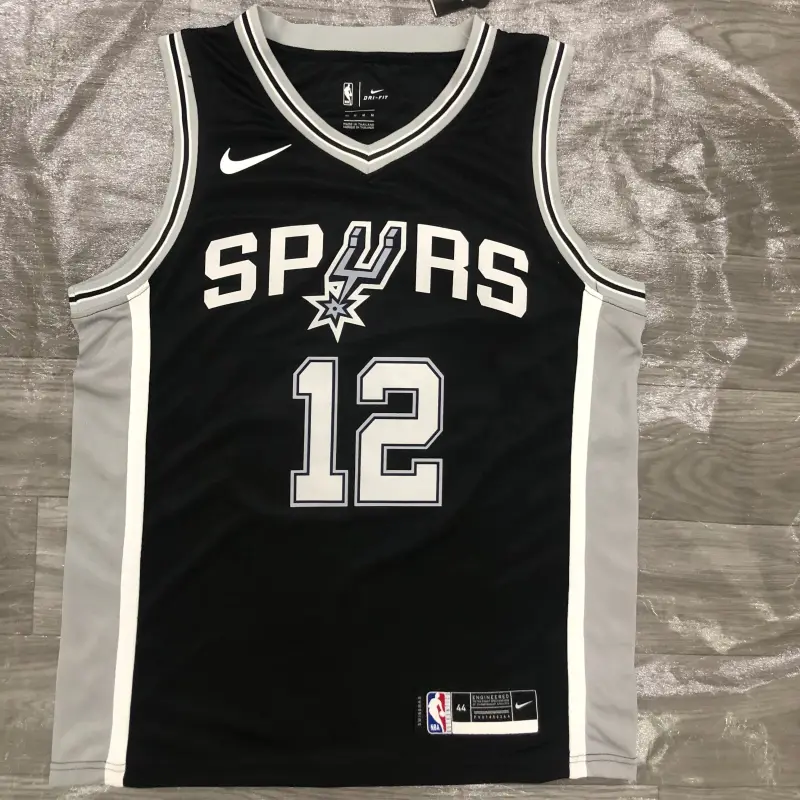 SAN ANTONIO SPURS BLACK #12