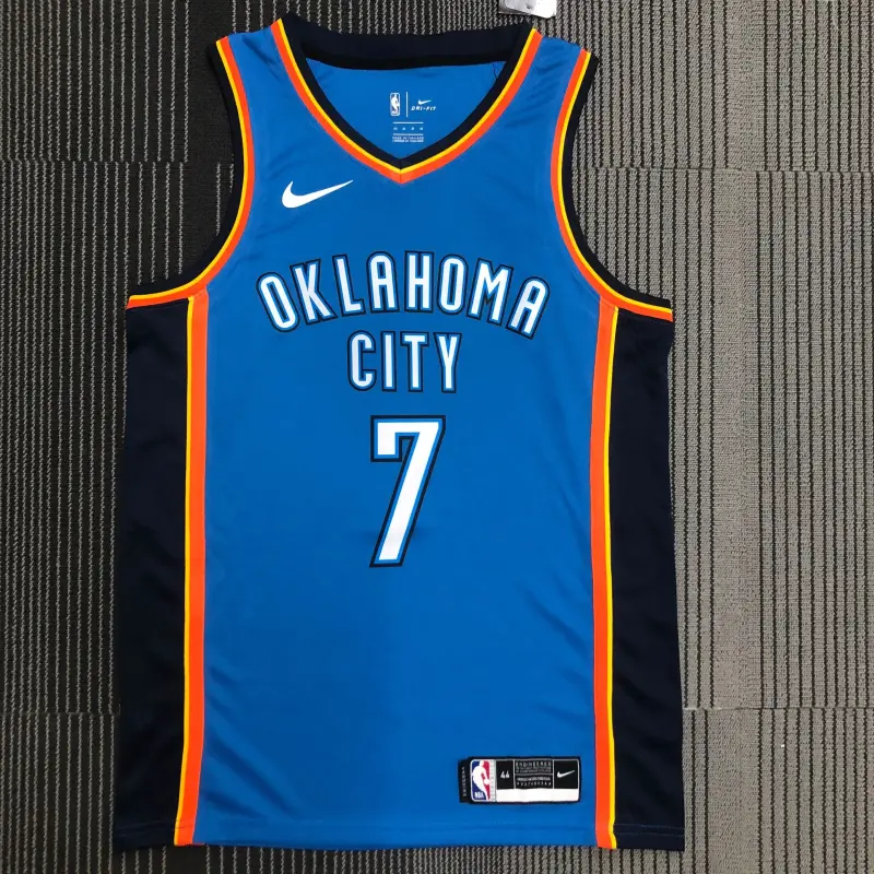 Oklahoma City Thunder Blue No.7 ANTHONY