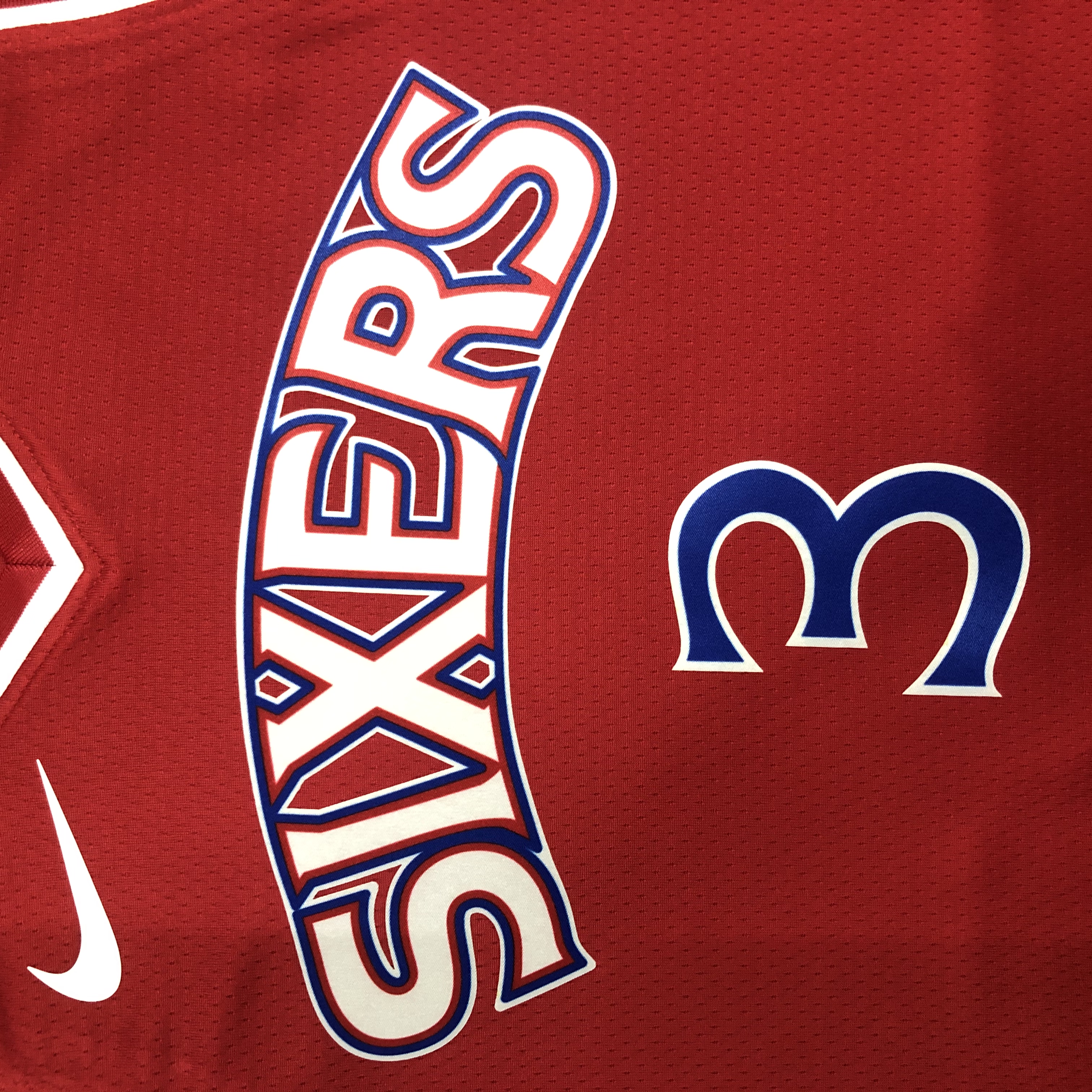 Philadelphia 76ers  #3 Red