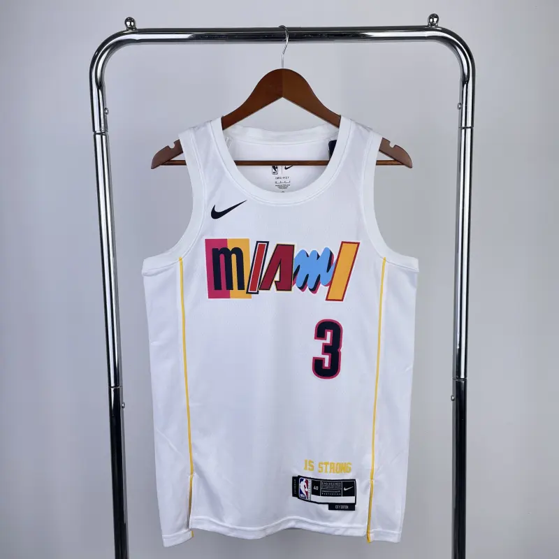 23 Season Miami Heat City Edition Jersey No.3 Wade