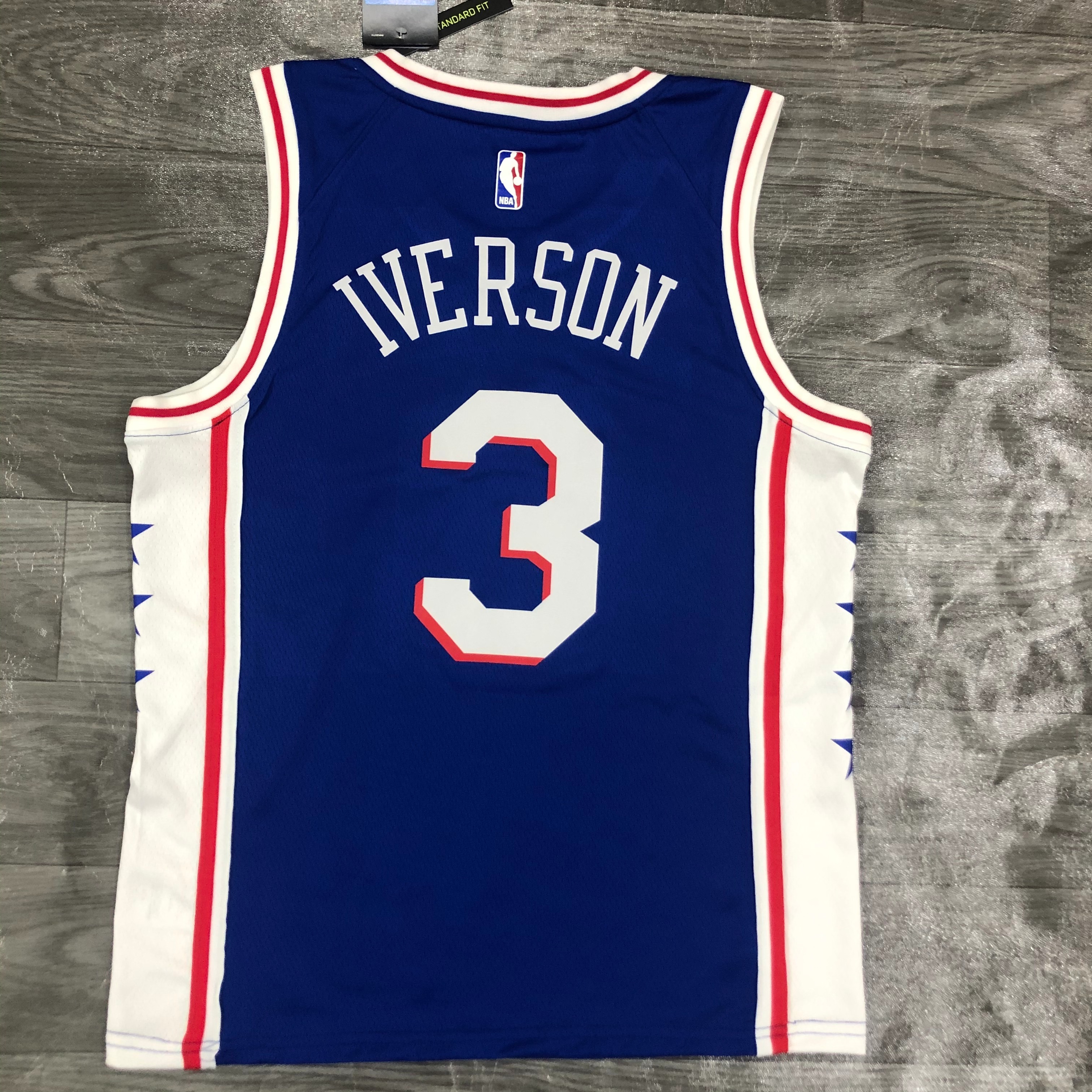 Philadelphia 76ers Blue V #3