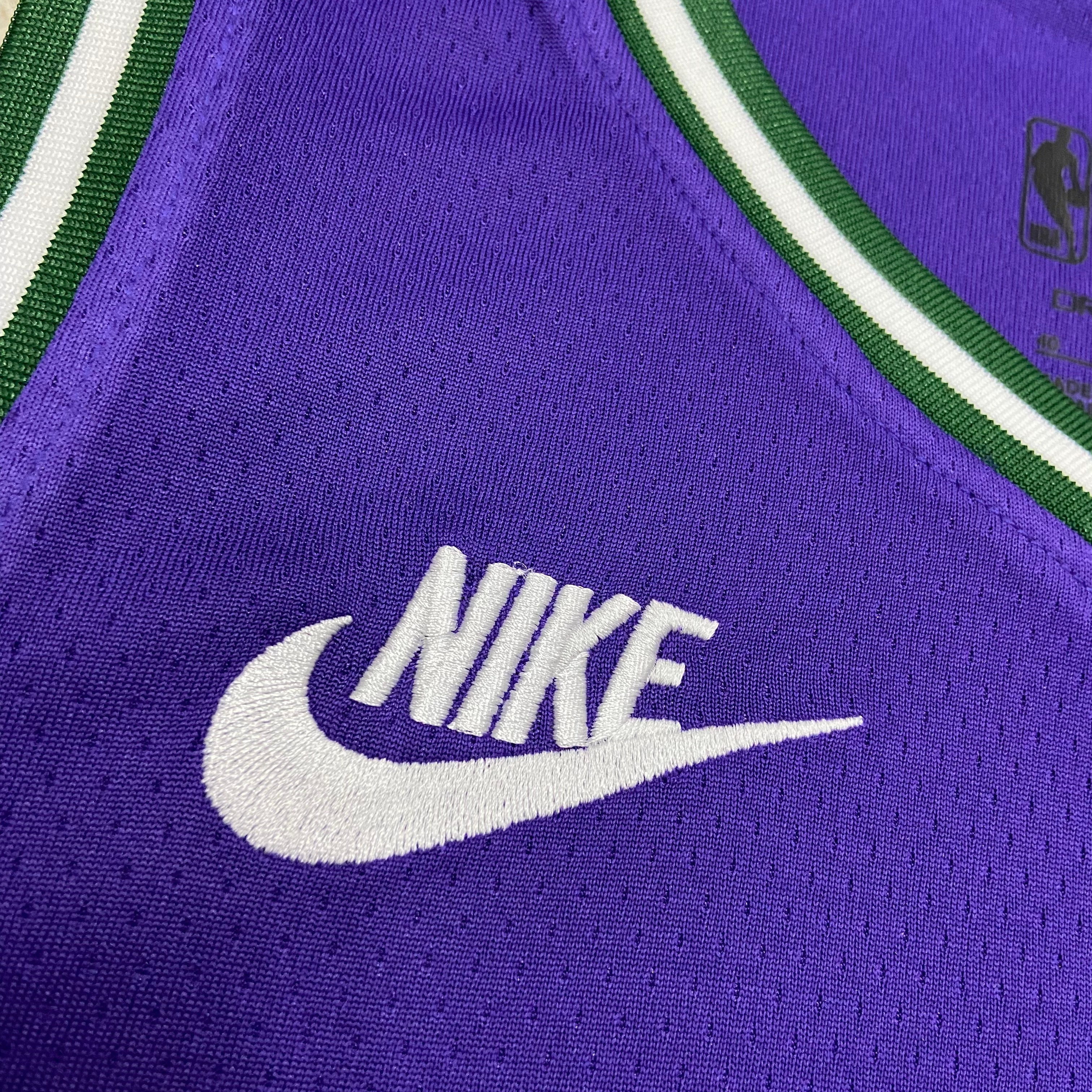 23 Season Milwaukee Bucks Purple  No.34