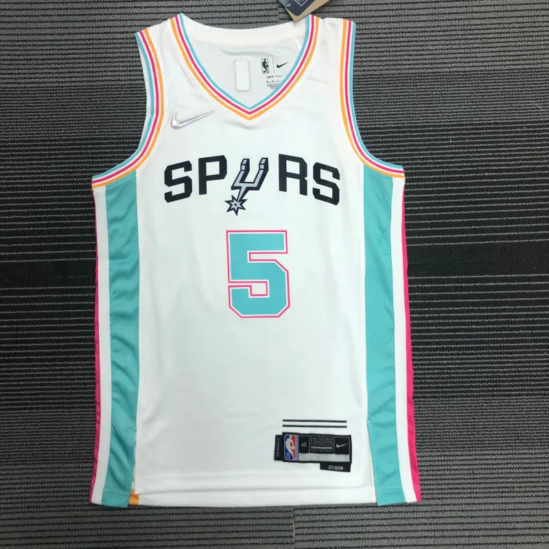22 Season SAN ANTONIO SPURS City Edition #5