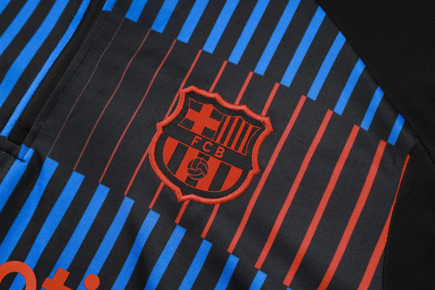 Adult/ Kids Barcelona 2425 half zipper Training Suit B954 3