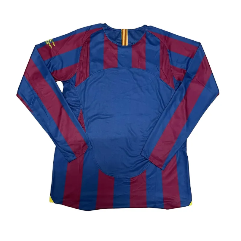 Retro Barcelona 05/06 UCL Home Long Sleeves S~XXL