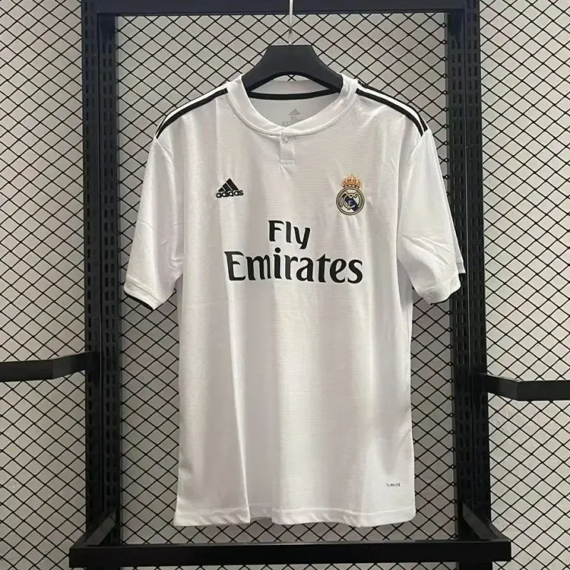 Retro 18/19 Real Madrid Home S-XXL