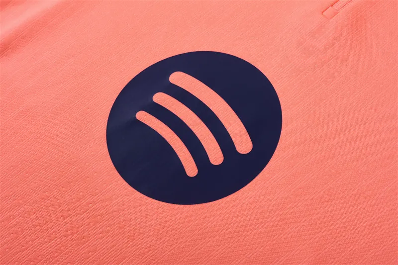 Adult/ Kids 2425 Barcelona half zipper Training suit 0C2A1203 4