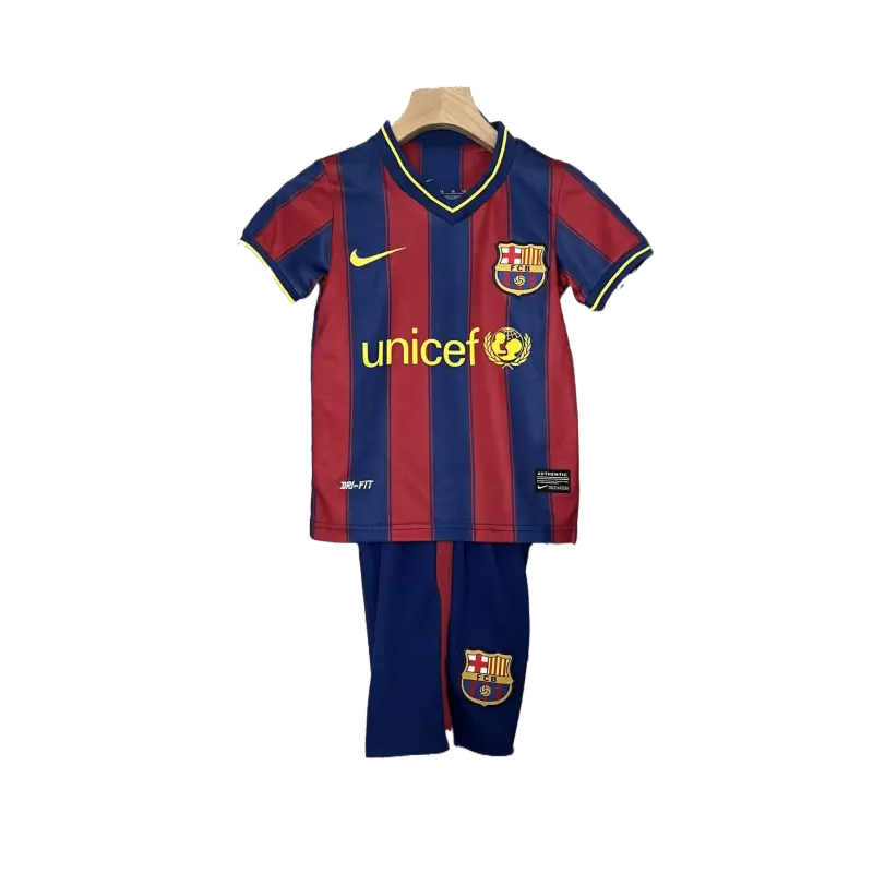 Kids Retro 2009/10 Barcelona Home 16-28