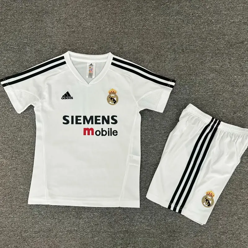 Kids Retro 2004/05 Real Madrid Home
