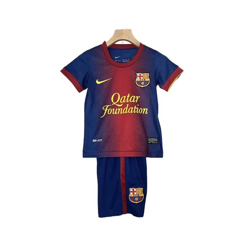 Kids Retro 2012/13 Barcelona Home 16-28