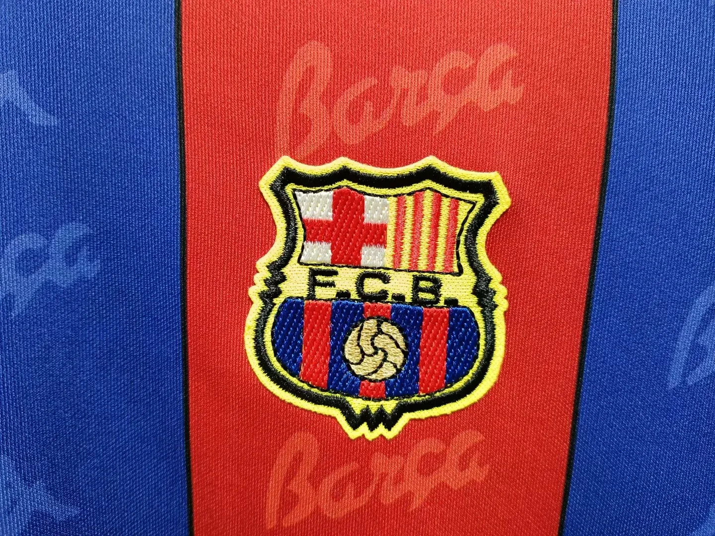 Barcelona 1996/97 Home Long Sleeves S-XXL 4