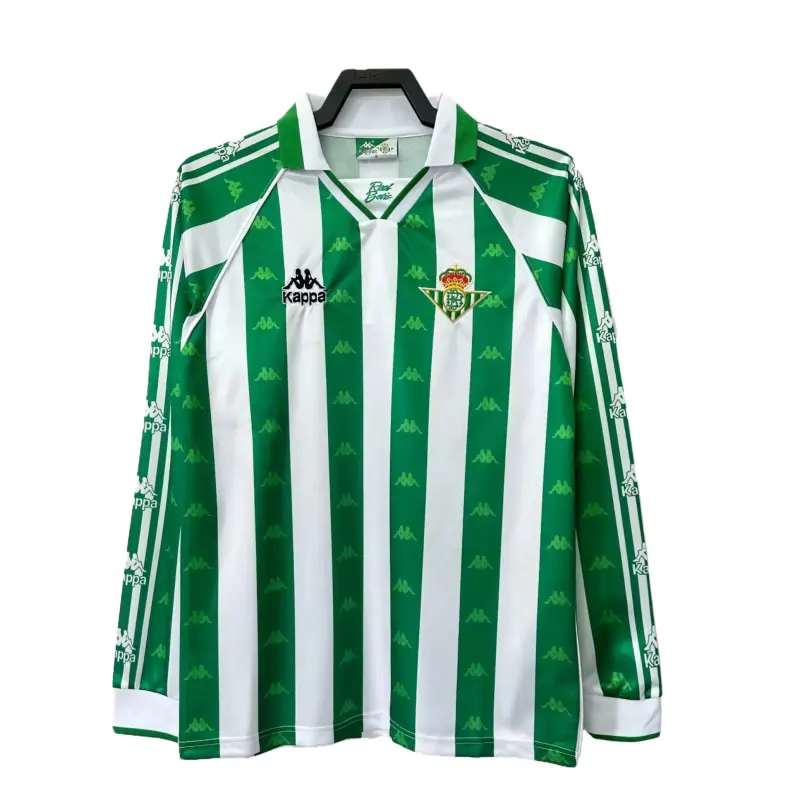 Retro Real Betis 1995/97 Home Kit Long Sleeves