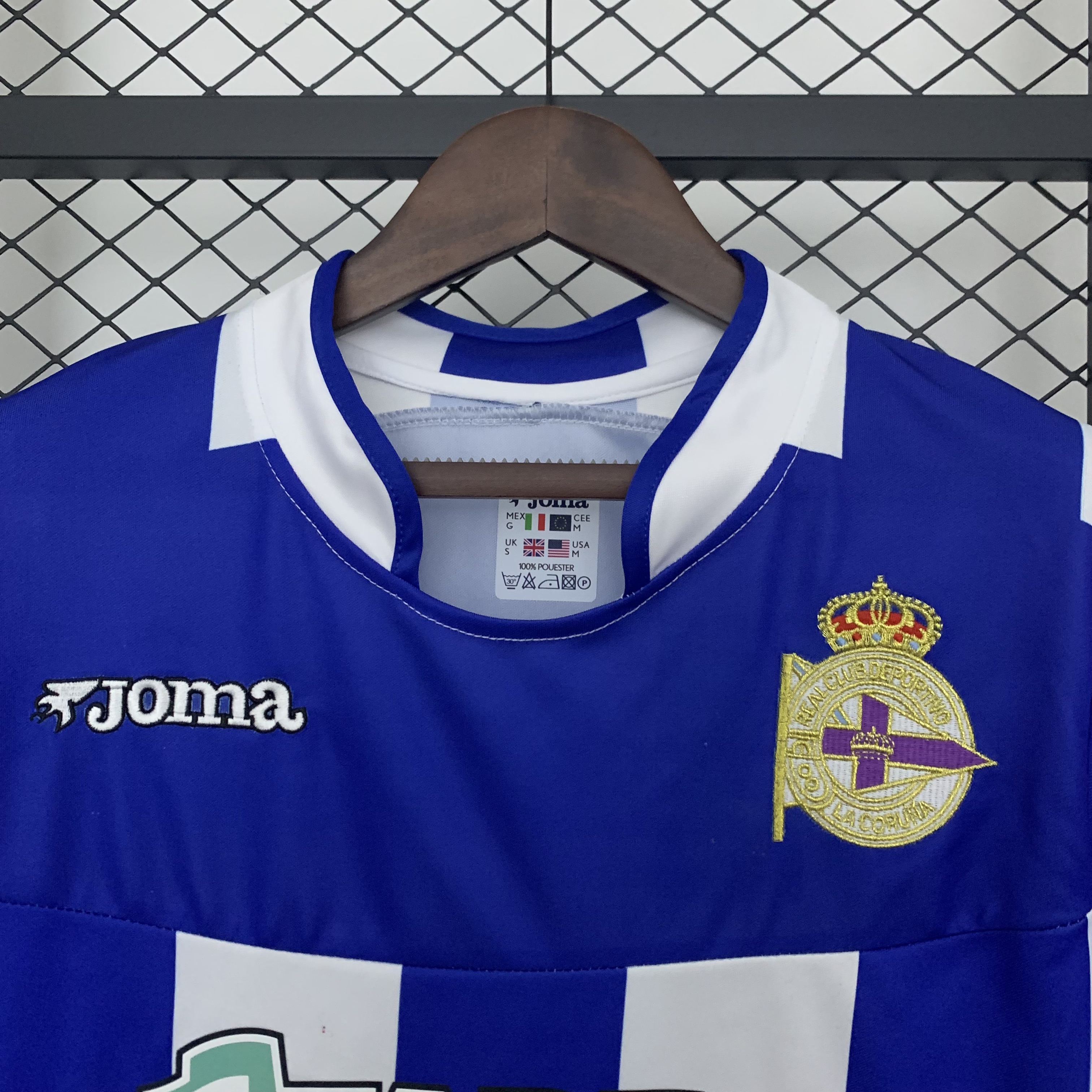 Retro Deportivo La Coruna 2003/04 Home 3
