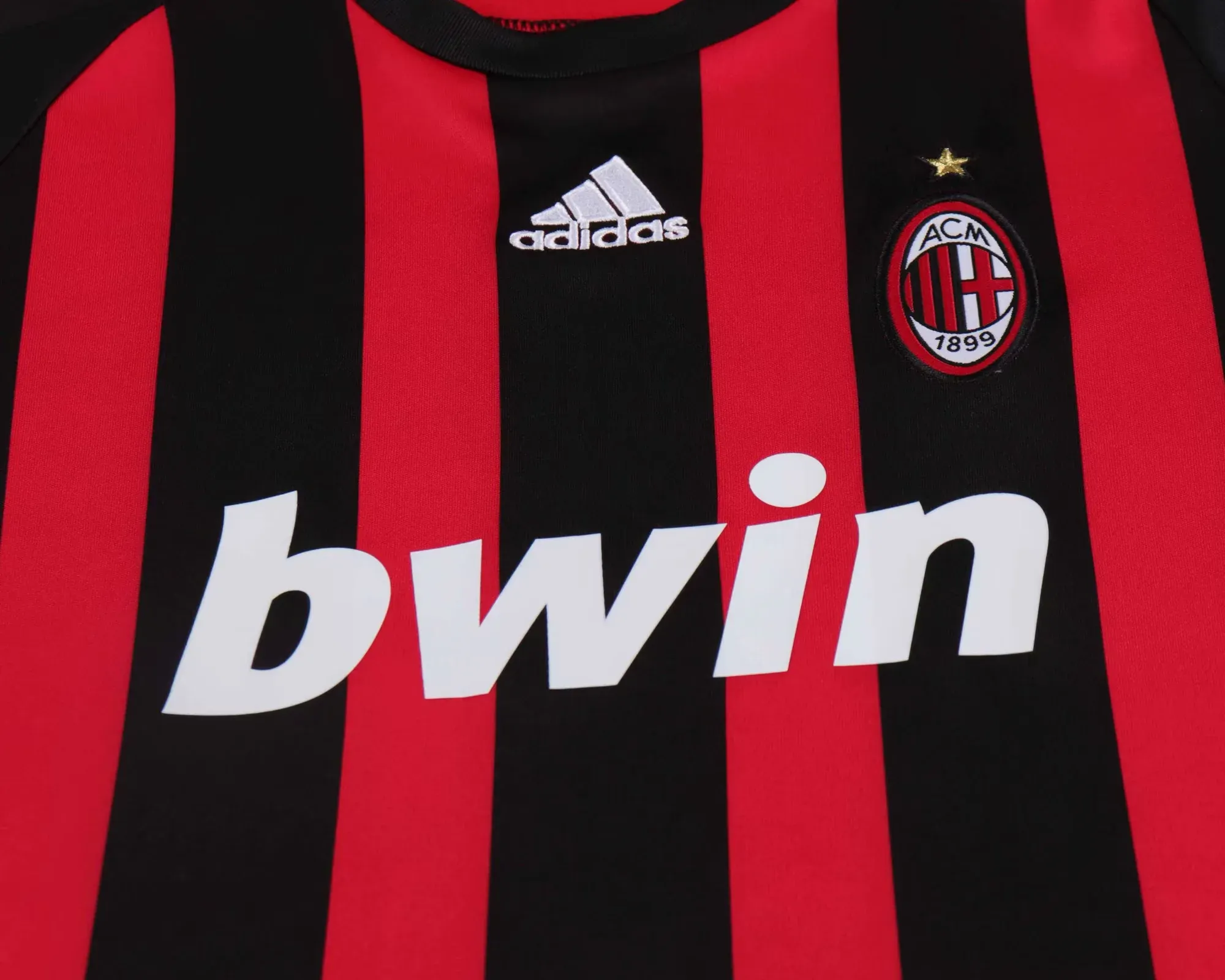 Kids Retro Kit AC Milan 08/09 Home 4