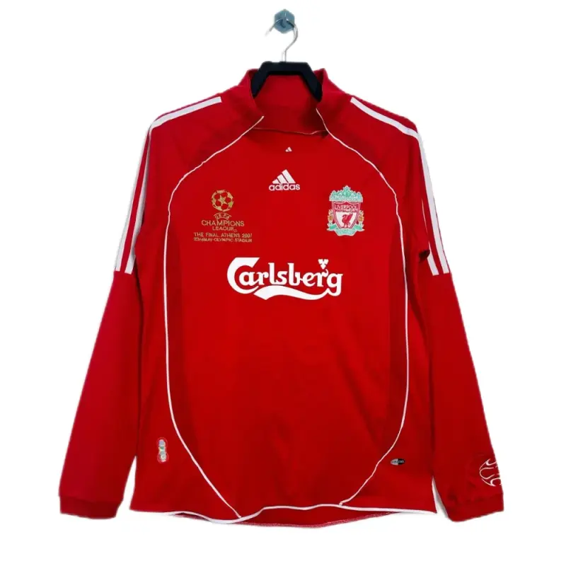 Retro Liverpool 2006-07 Home Final Long Sleeves