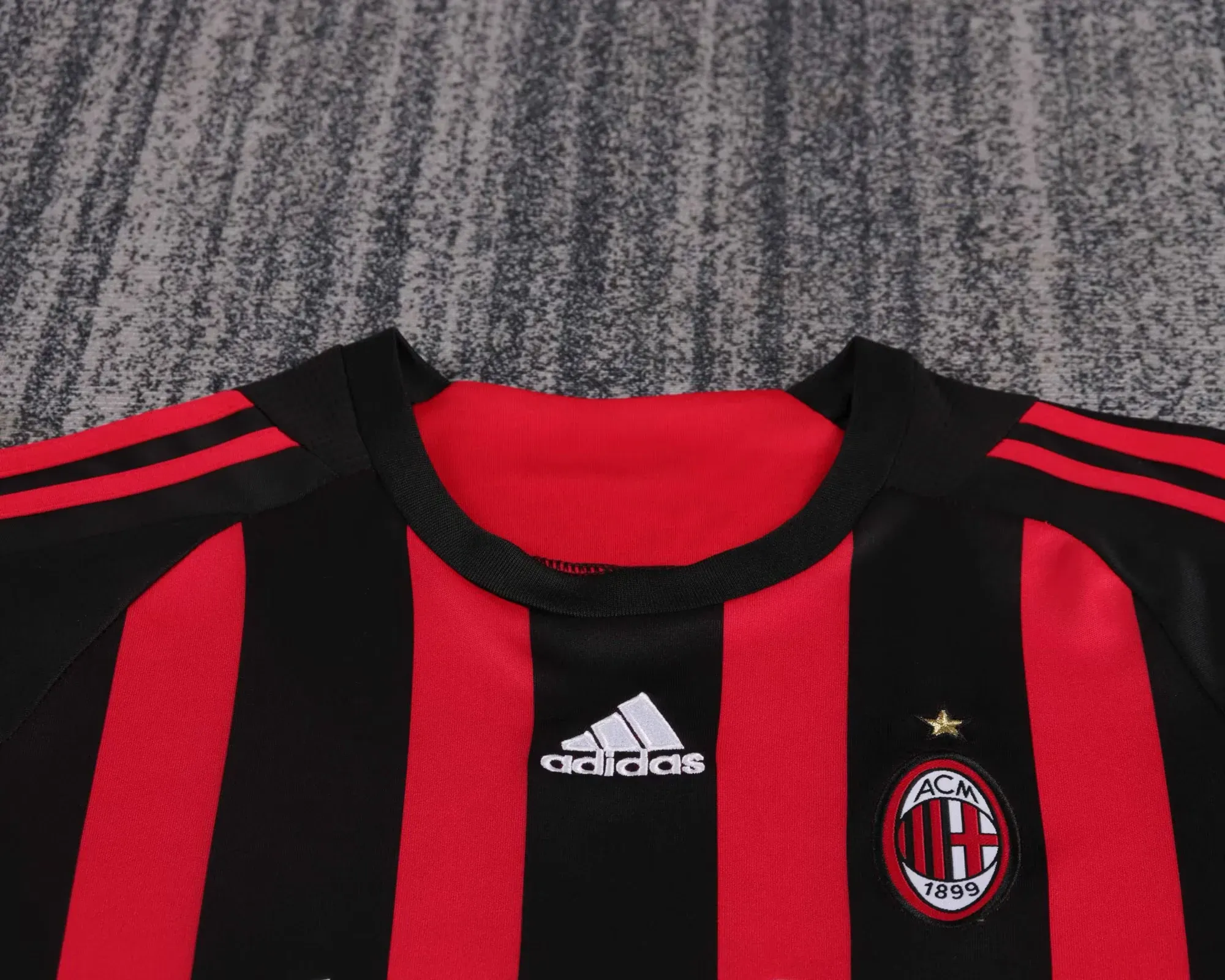 Kids Retro Kit AC Milan 08/09 Home 3