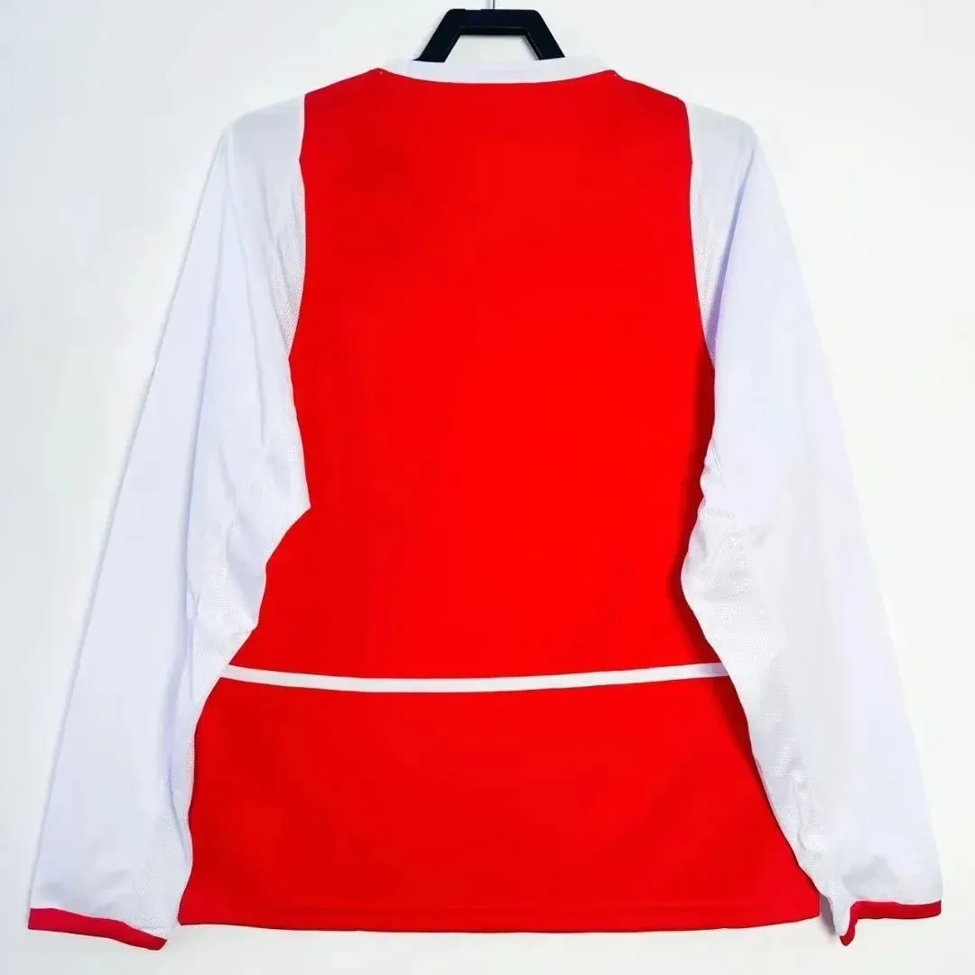 Retro 2002-04 Arsenal Home Long Sleeves S-XXL