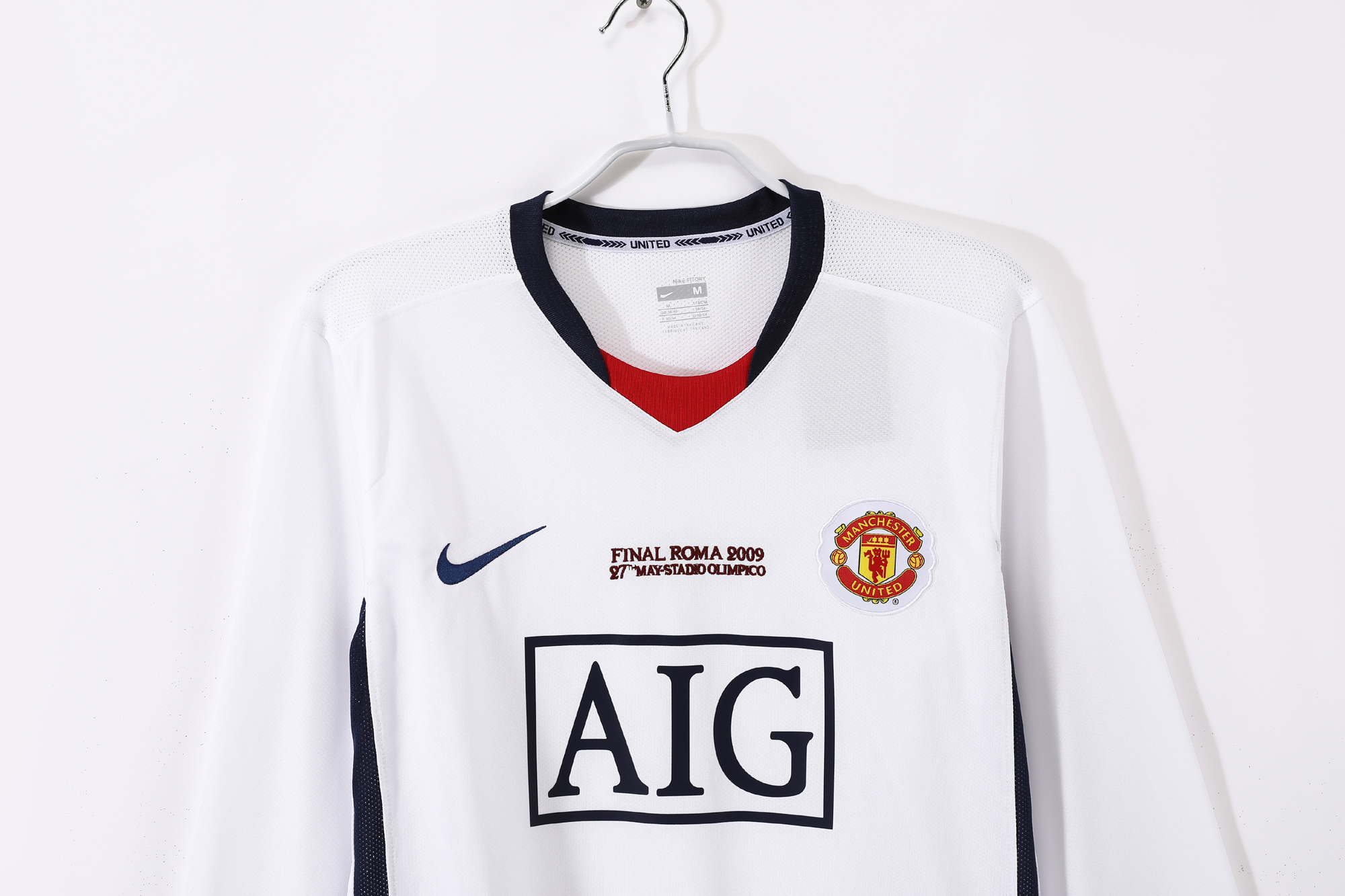 Retro Manchester United 08/09 Away UCL Final Long Sleeves 3