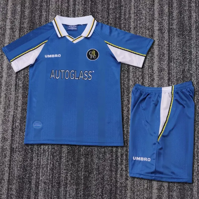 Kids Retro Kit Chelsea 97-99 Home