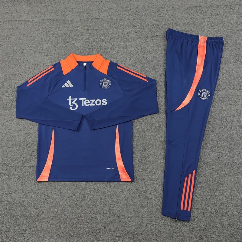 Adult/ Kids 2425 Manchester united Training suit E877 4
