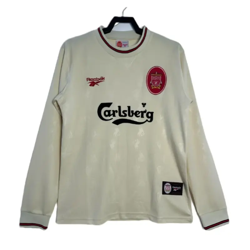 Retro Liverpool 1996-97 Away Long Sleeves