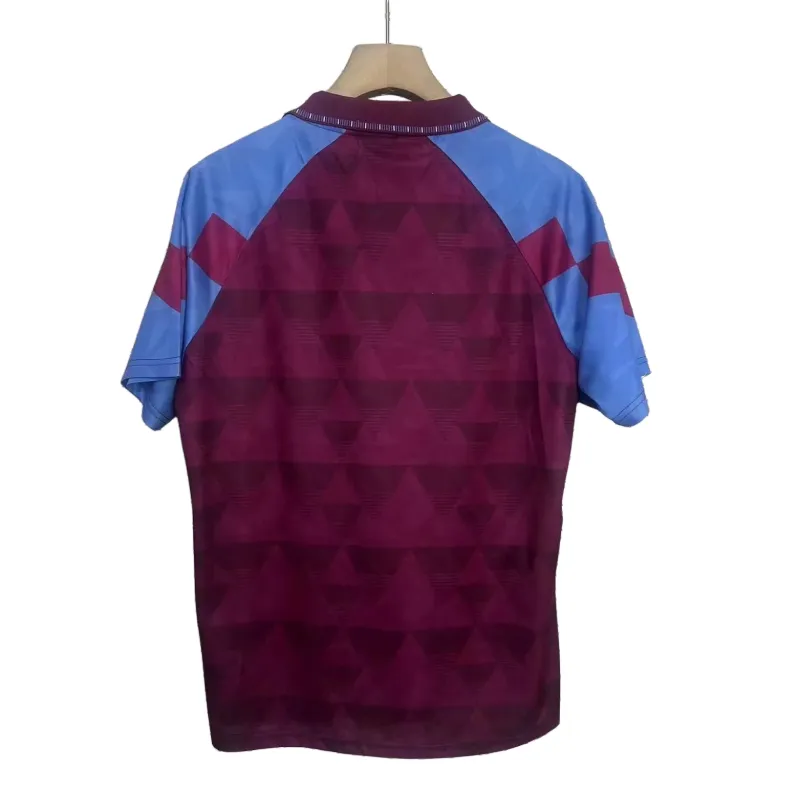 Aston villa 1990 home S-XXL