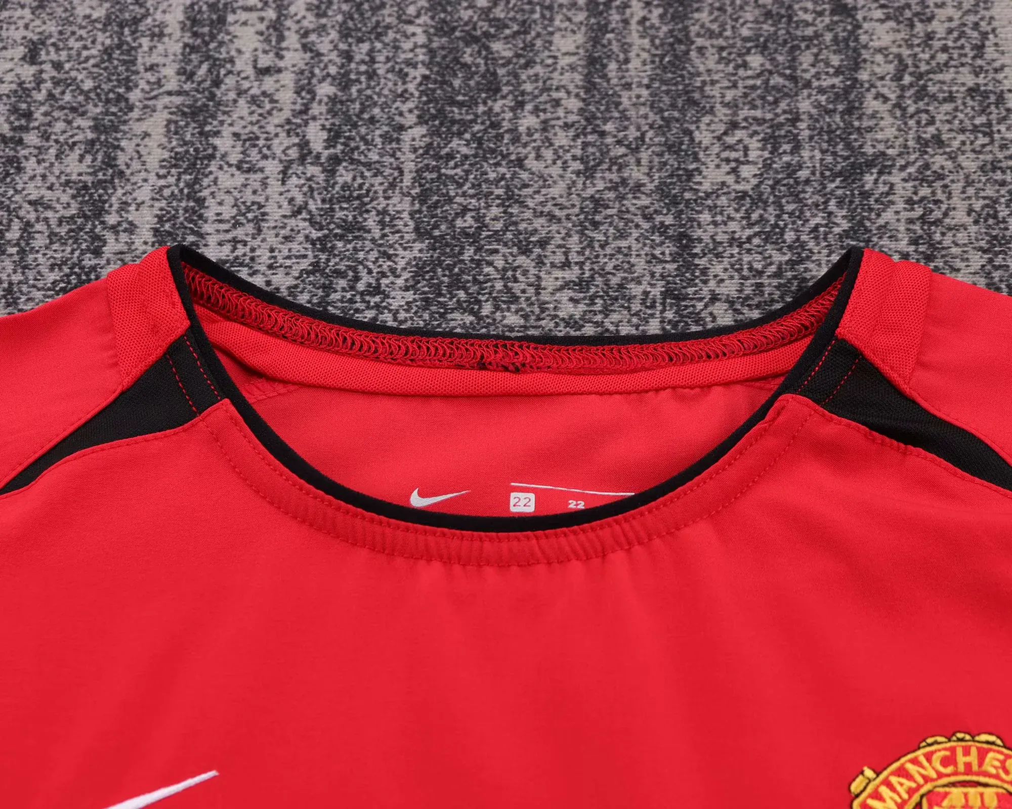 Kids Retro Manchester United 2002-04 Home Kit 16-28 3