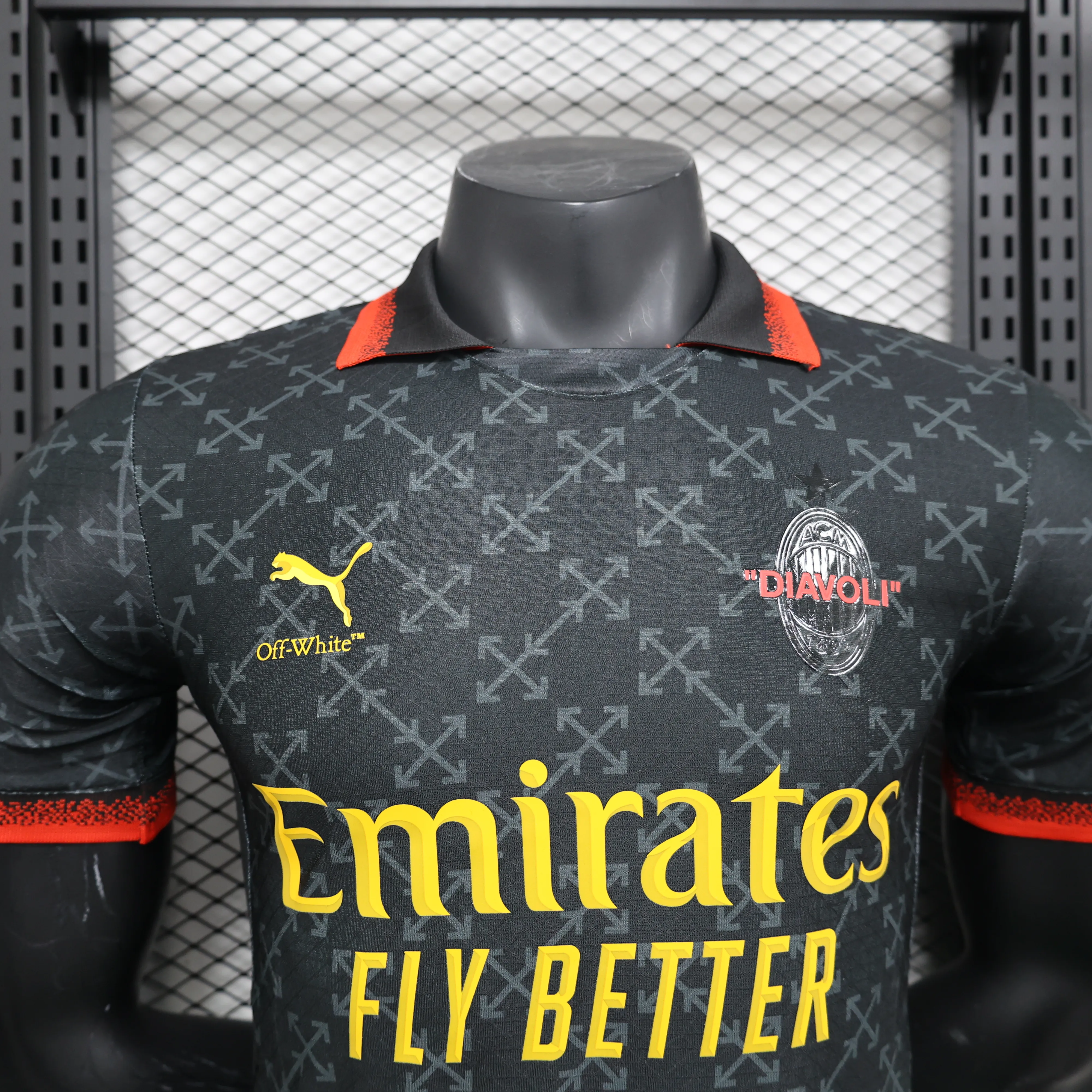 Player version AC milan Special Edition Black 4