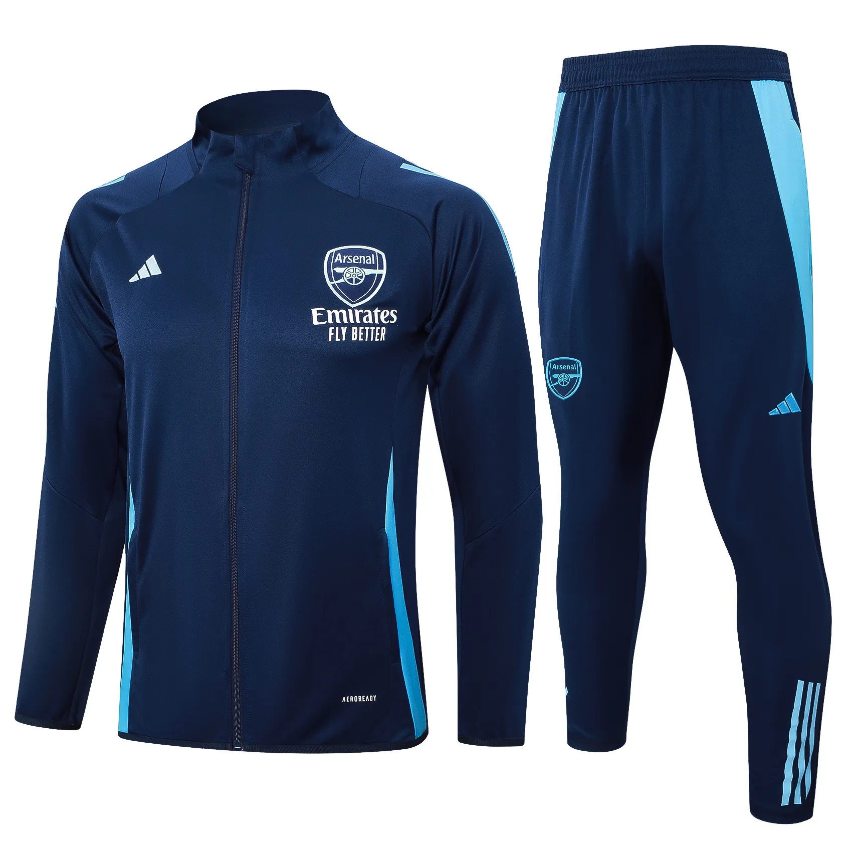 Adult/ Kids 2425 Arsenal full zipper Training Suit A775