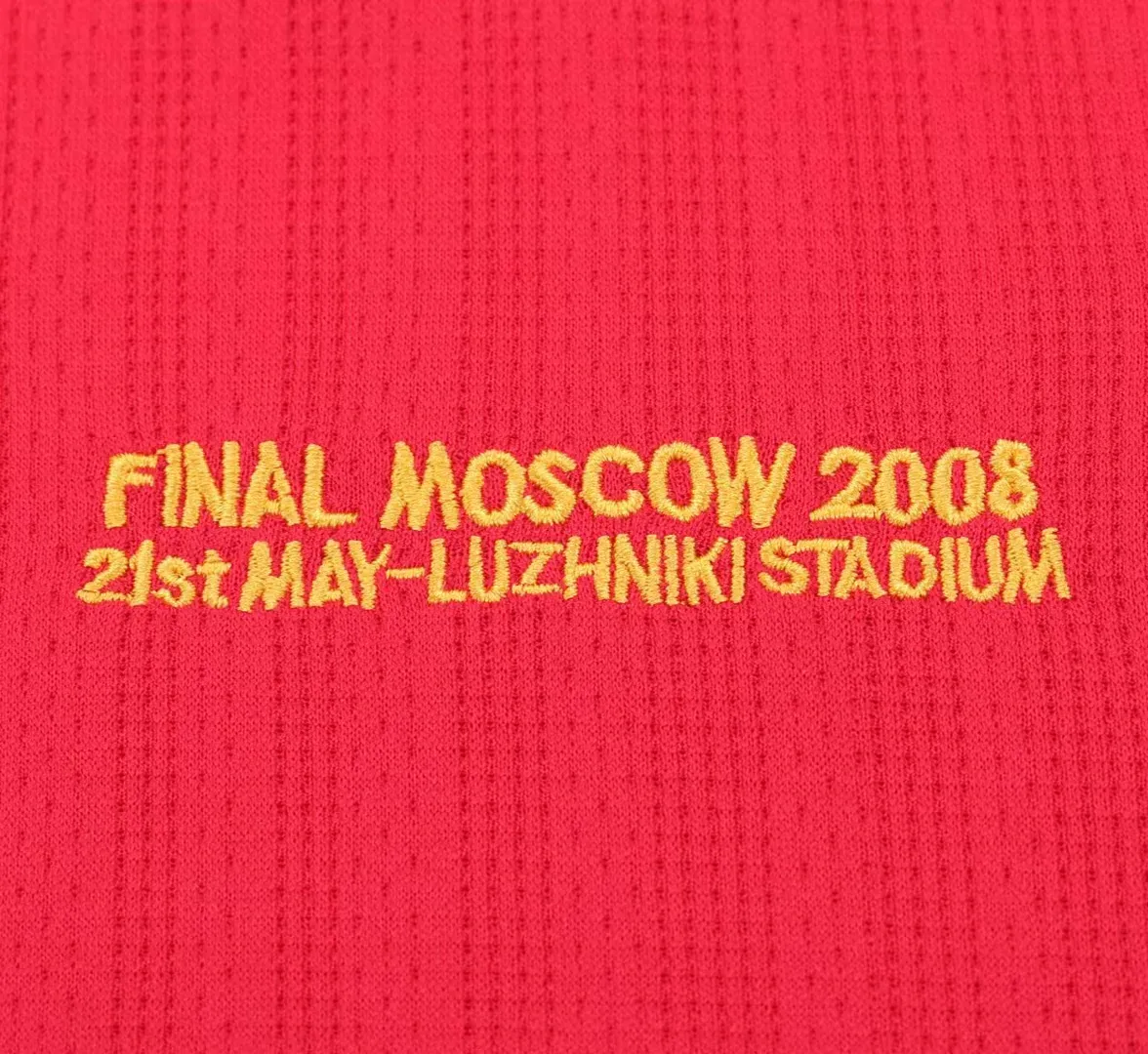 Kids Retro Manchester united 07/08 Home Kit Long Sleeves 16-28 4