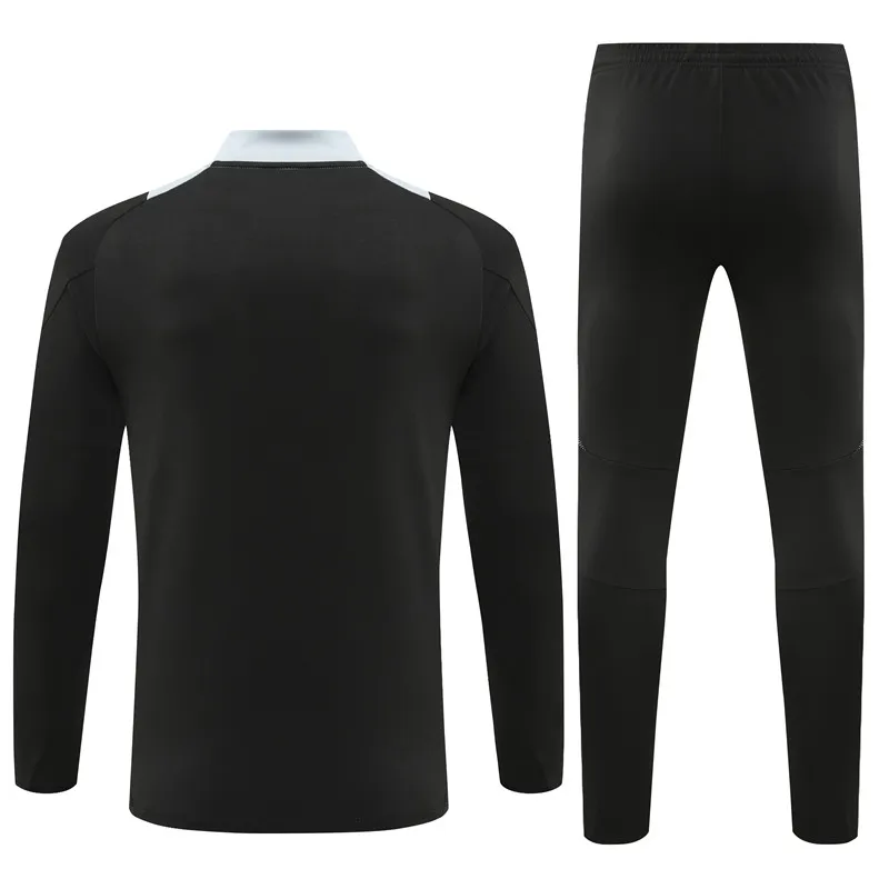 Adult/ Kids Manchester united 24/25 full zipper Training suit Black