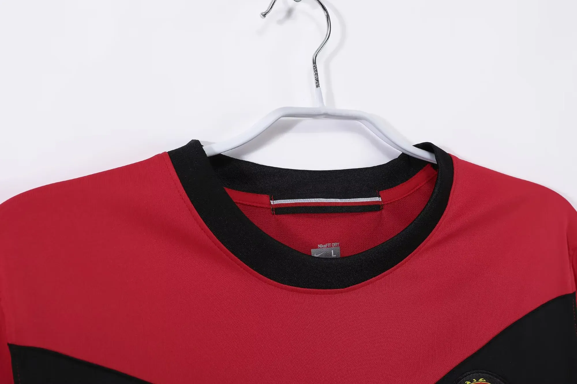 Retro Manchester United 09/10 Home Long Sleeves 4