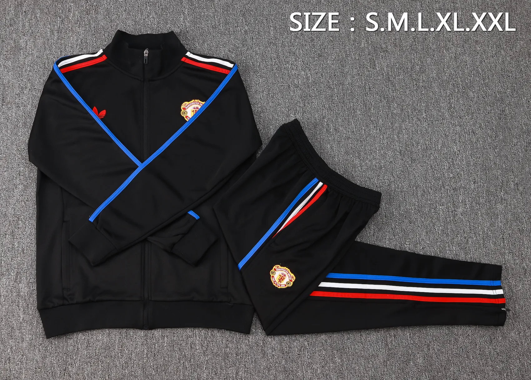 Adult/ Kids Manchester united 24/25 full zipper Training A724 3