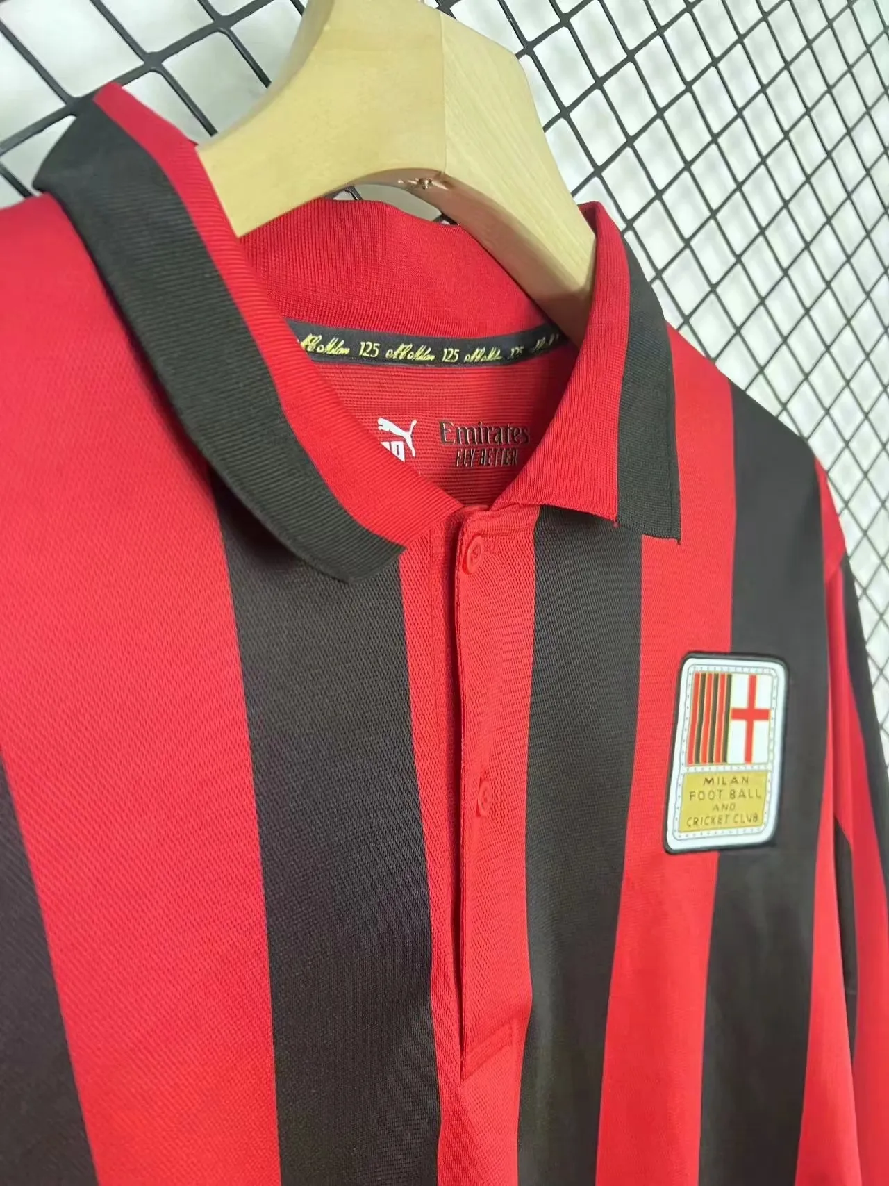 AC milan 125th Anniversary Edition  Long Sleeves 3