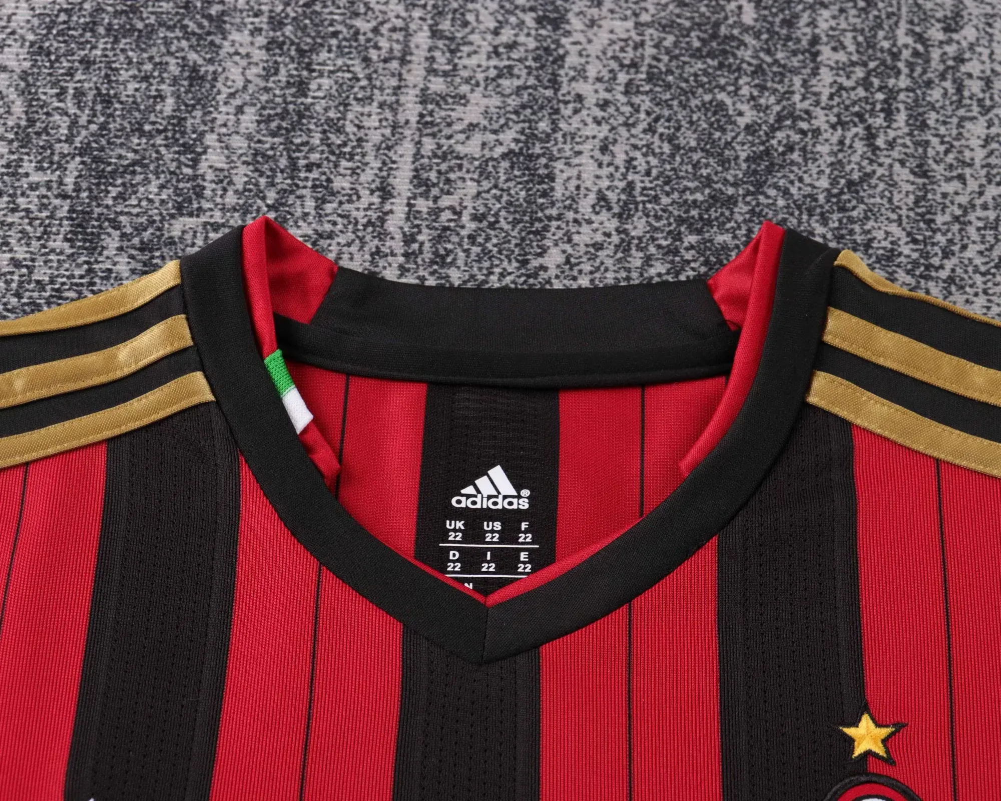 Kids Retro Kit AC Milan 13/14 Home 3
