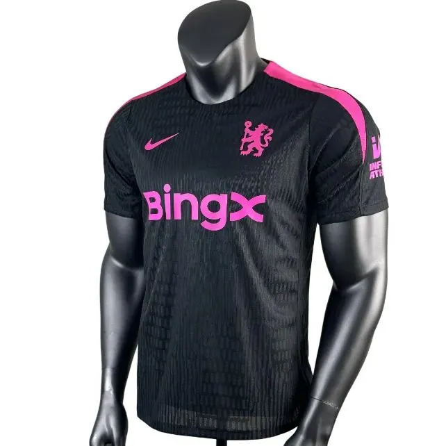 Player Version Chelsea 25/26 Training Kit Black 3