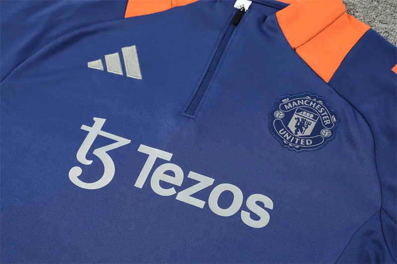 Adult/ Kids 2425 Manchester united Training suit E877 3