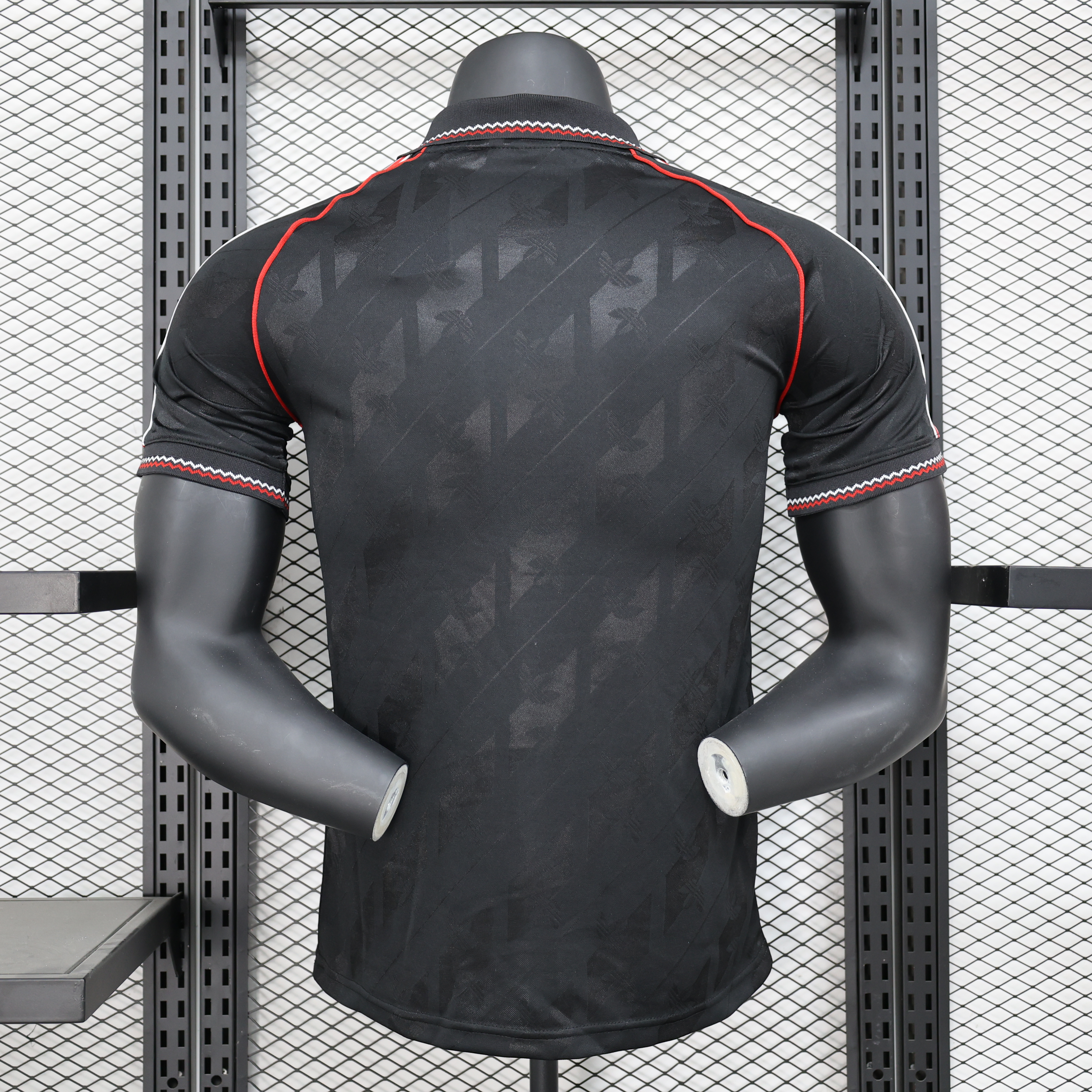 Retro Manchester United Black short Sleeves S-XXL