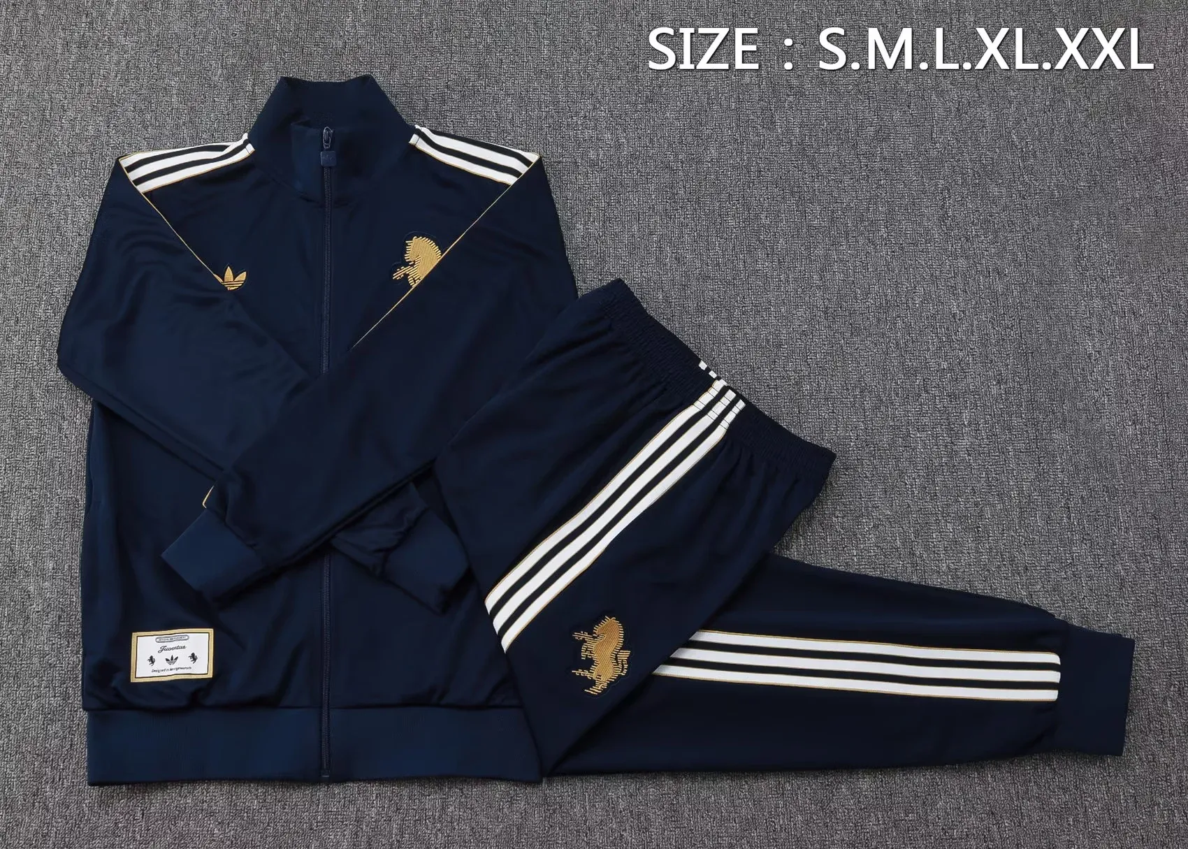 Adult/ Kids Juventus Full Zipper Training Suit A2505 3