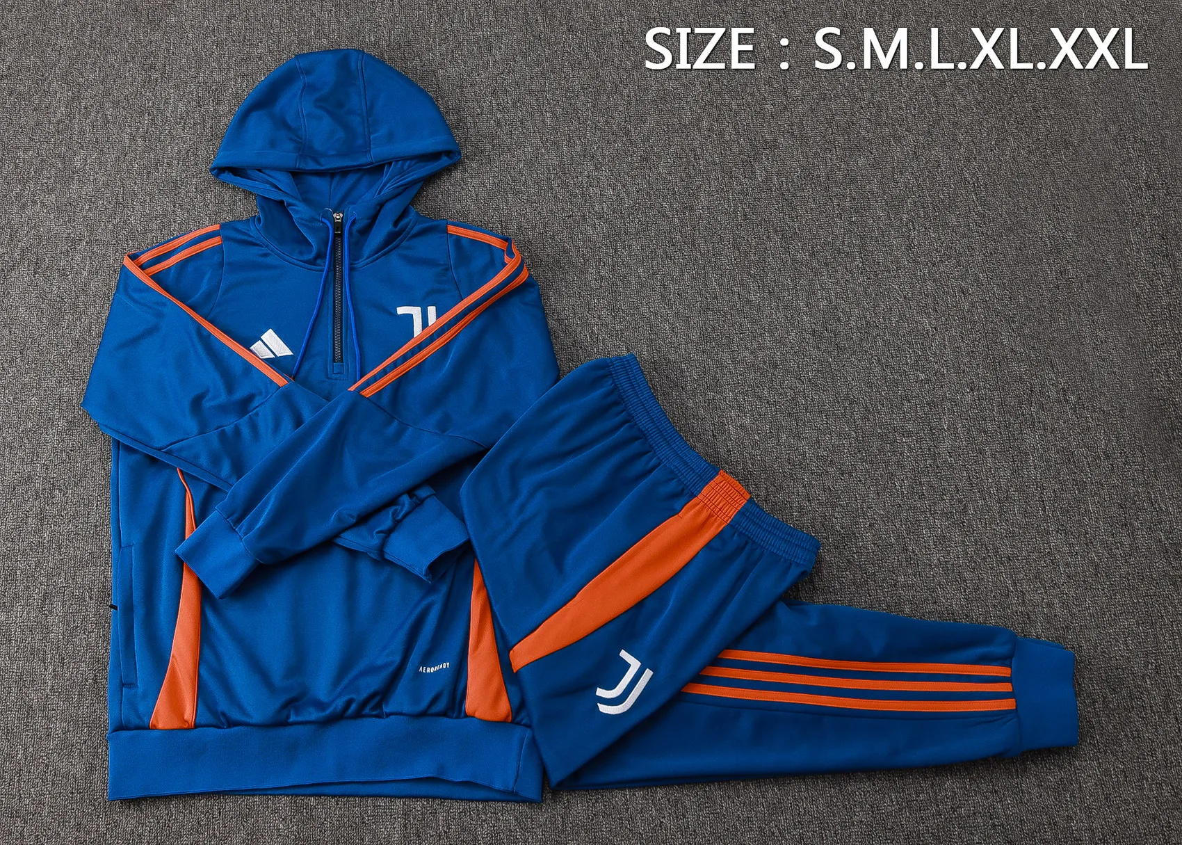 Adult/ Kids 2425 juventus half zipper hoodie Training suit F316 3