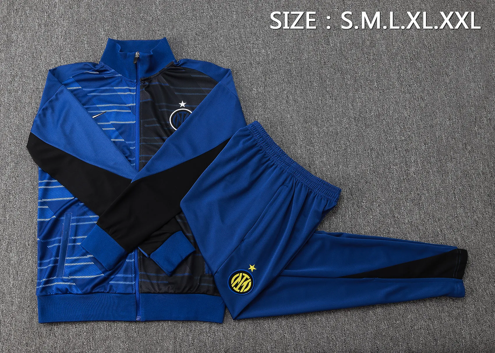 Inter Milano 2425 full Zipper Suit A833 3