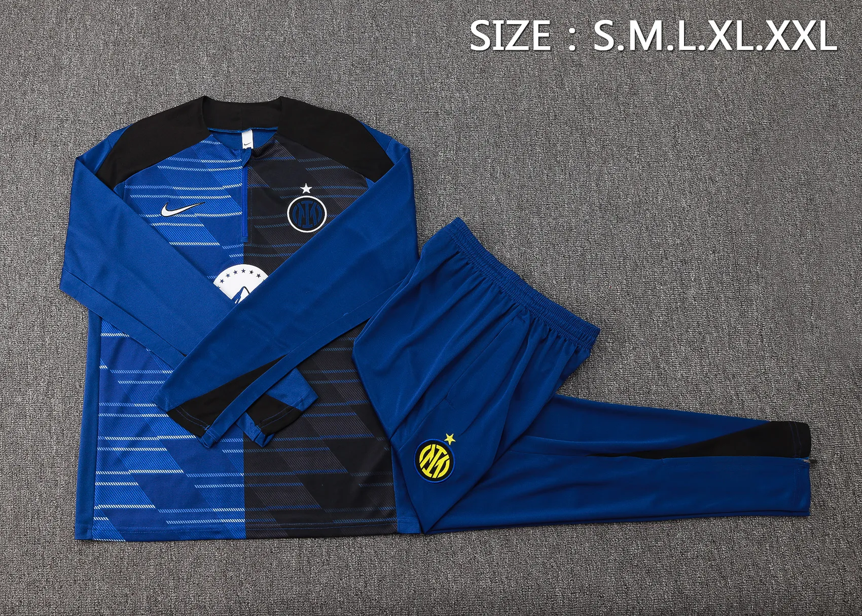 Inter Milano 2425 Half Zipper Suit B956 3
