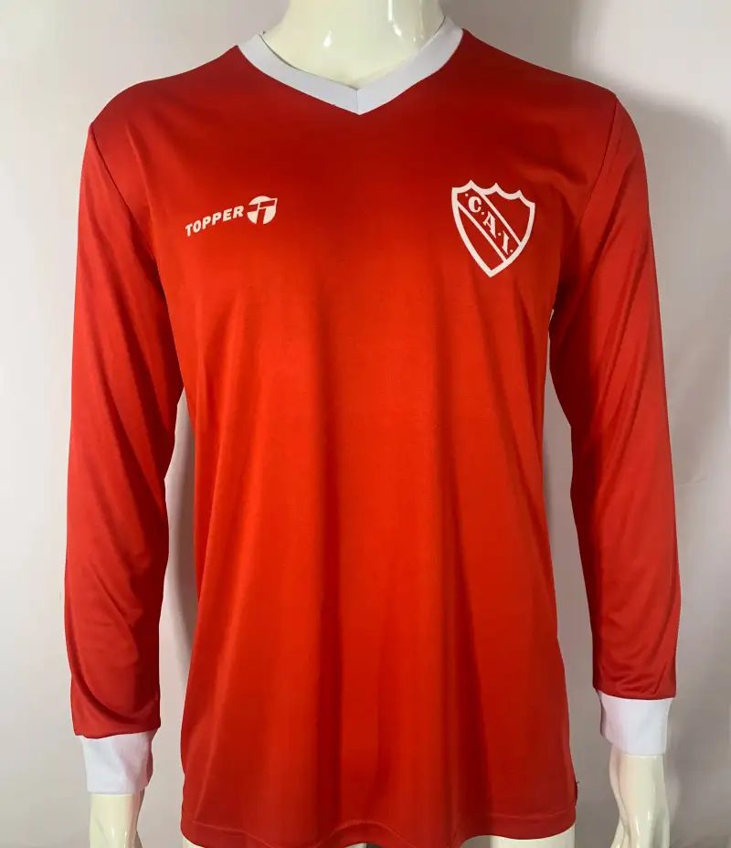 Retro Atlético Independiente 82/85 Home Long Sleeves S-XXL