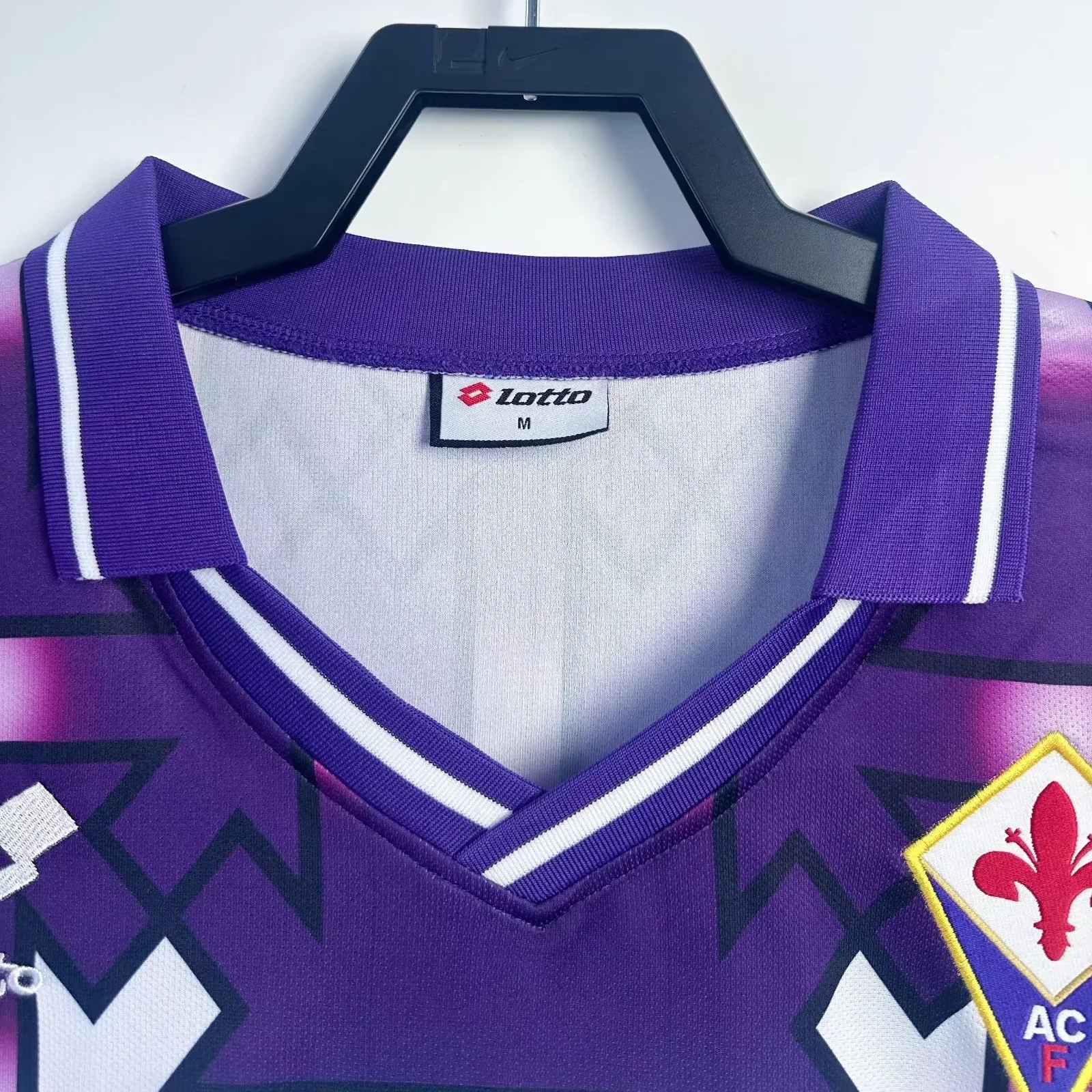 Fiorentina 1992/93 Away Long Sleeves Kit Size:S~XXL 4