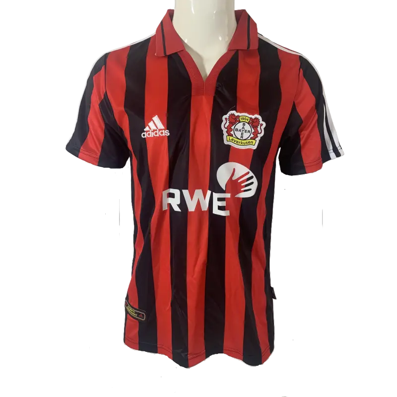 Bayer 04 Leverkusen Retro 2001/02 Home S-XXL