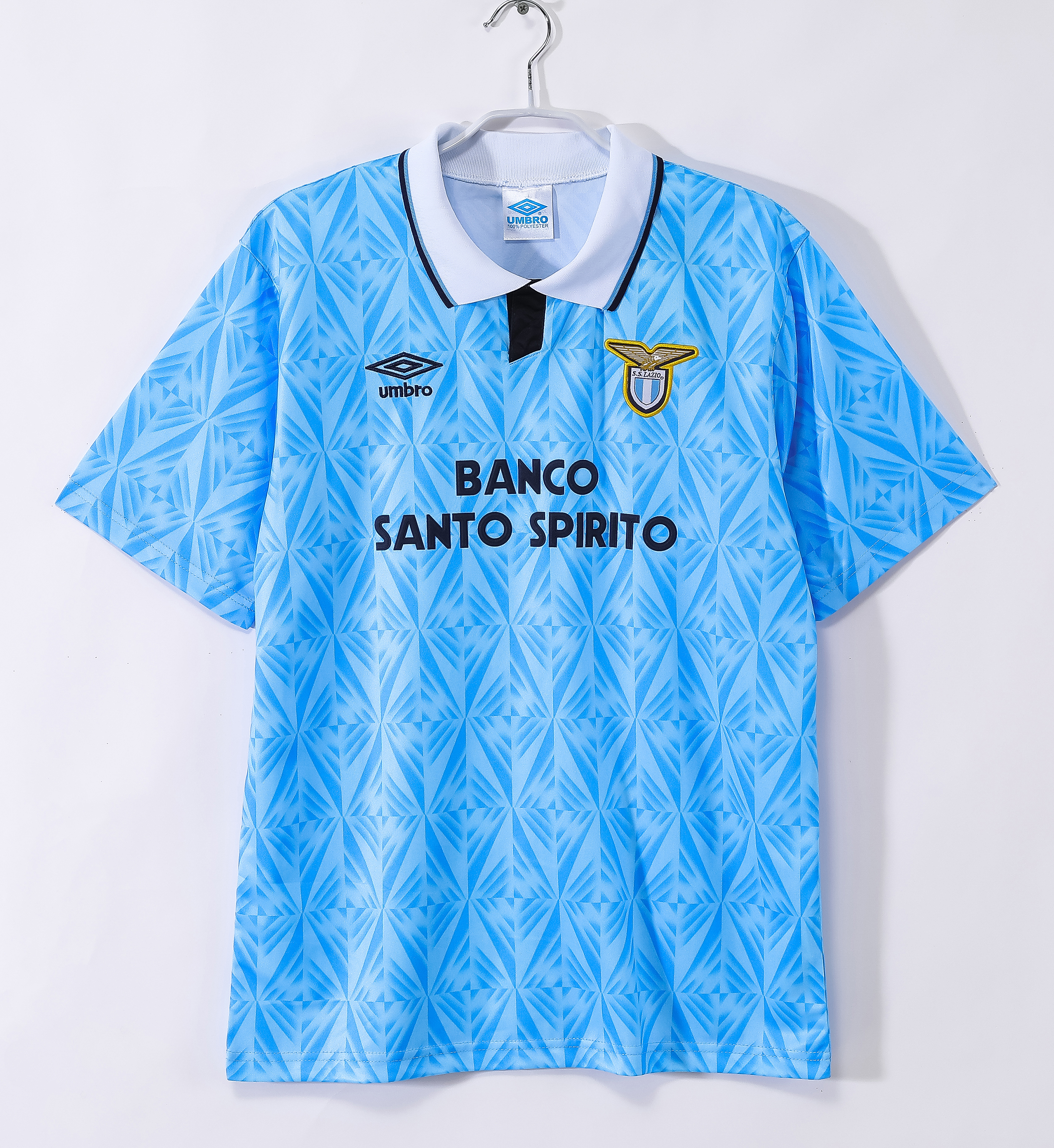 retro Lazio 91/92 Home Kit X-XXl